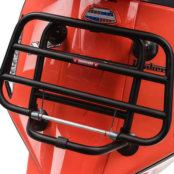 Lambretta Front Foldable Rack - Black - (X MODEL)